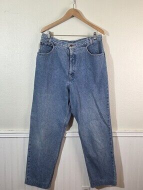 Pendleton Original 49er Women's Jeans Size 18 Blue High Rise Straight Mom Denim